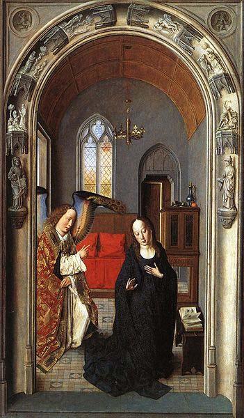 Dieric Bouts The Annunciation China oil painting art
